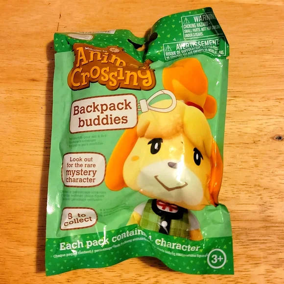 Animal Crossing Backpack Buddies NIP Sealed - Picture 1 of 3